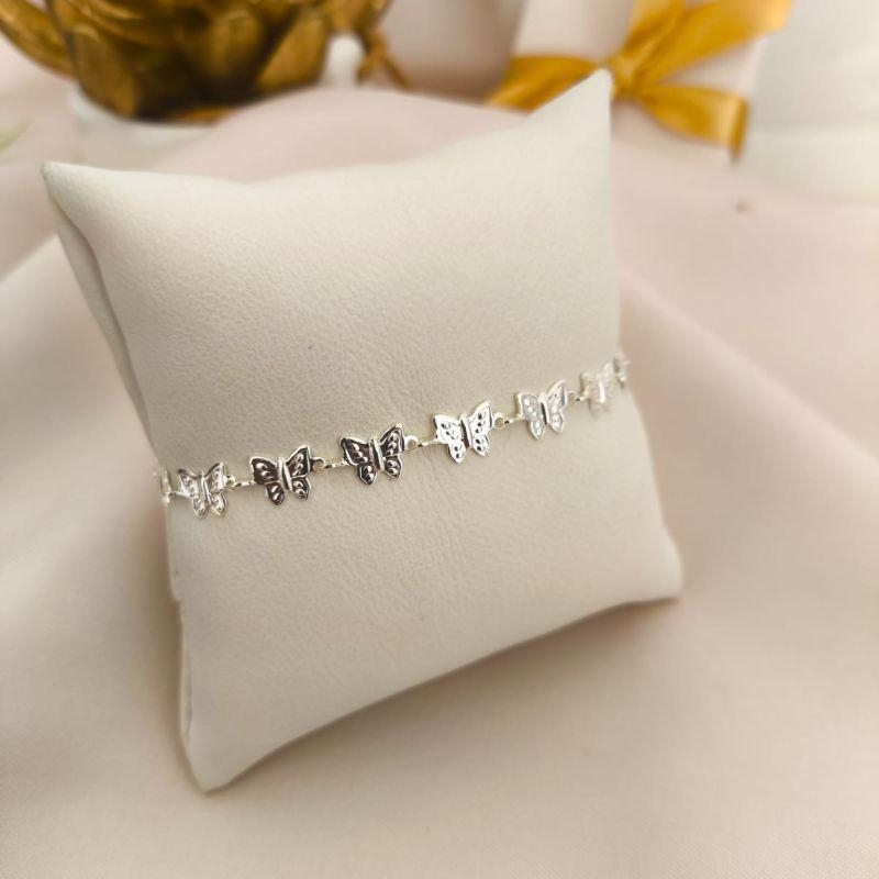 PULSEIRA TODA COM PLACAS DE BORBOLETAS