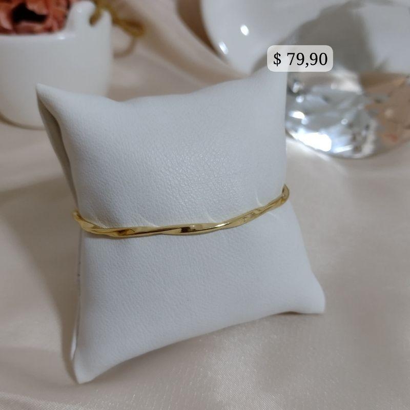 BRACELETE LISO TRANÇADO