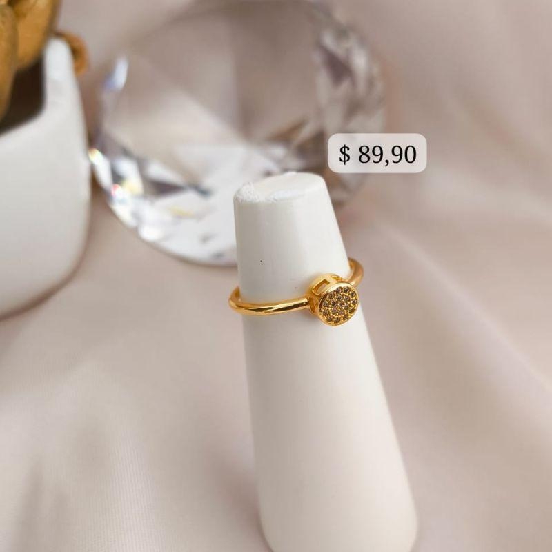 ANEL CHUVEIRINHO CRAVEJADO EM MICRO ZIRCONIA