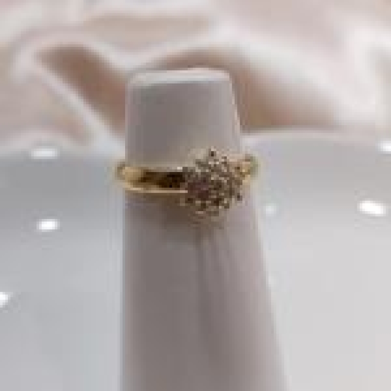 ANEL CHUVEIRINHO DE FLOR 8MM