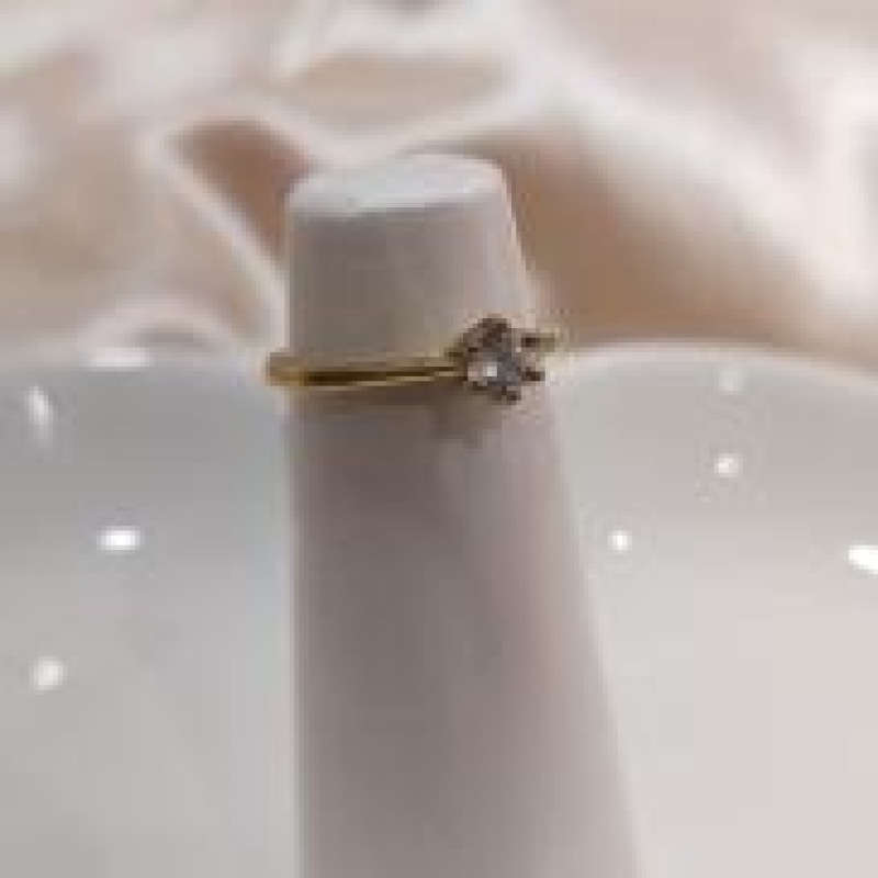 ANEL PEDRA SOLITARIA 5MM