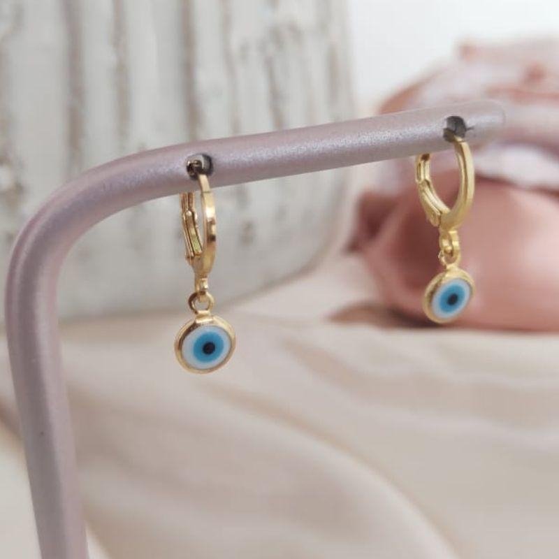 BRINCO ARTICULADOR OLHO GREGO AZUL CLARO