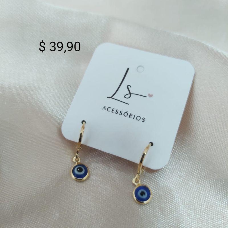 BRINCO ARTICULADOR OLHO GREGO AZUL ESCURO