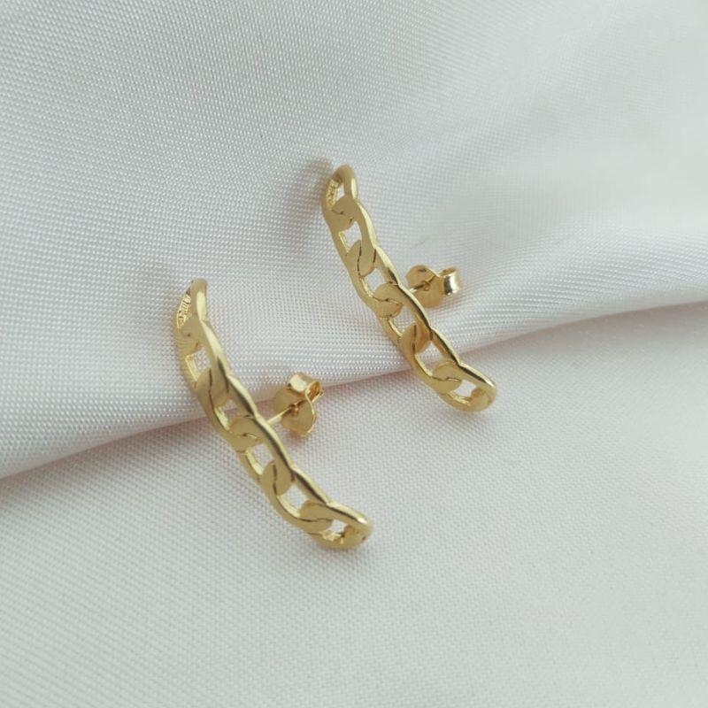 BRINCO ESTILO CORRENTE RETO