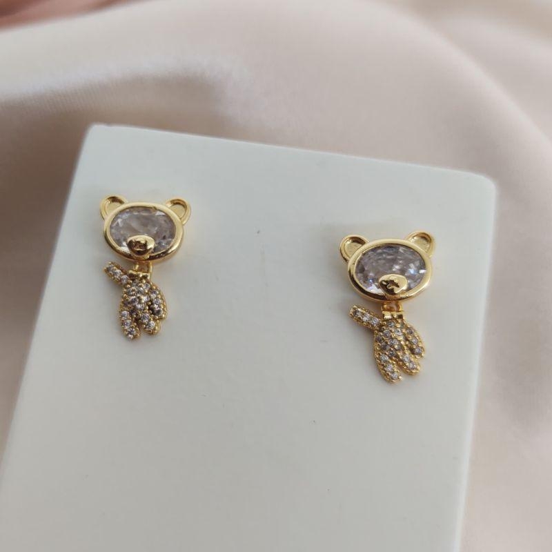 BRINCO URSINHO CRAVEJEDO EM MICRO ZIRCONIA