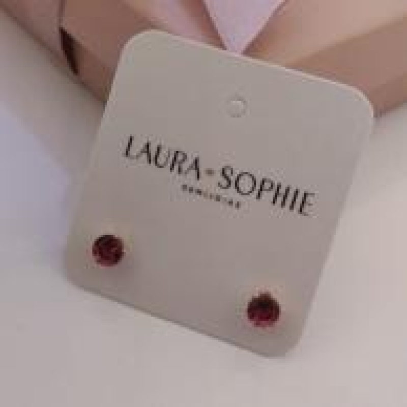 BRINCO VERMELHO REDONDO 5MM