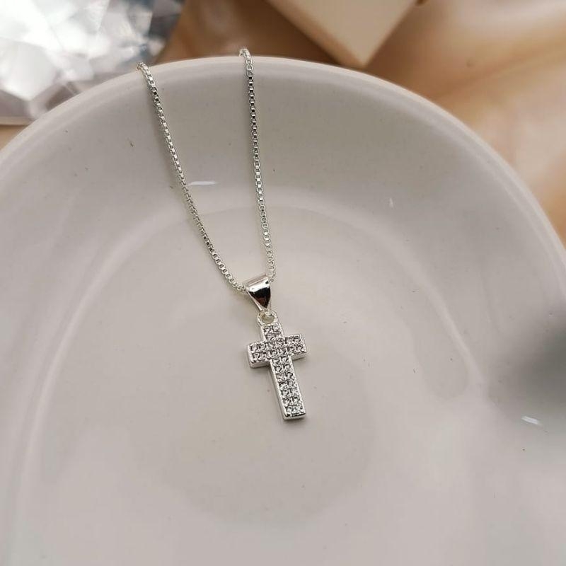 COALR COM CRUZ CRAVEJADA EM MICRO ZIRCONIA