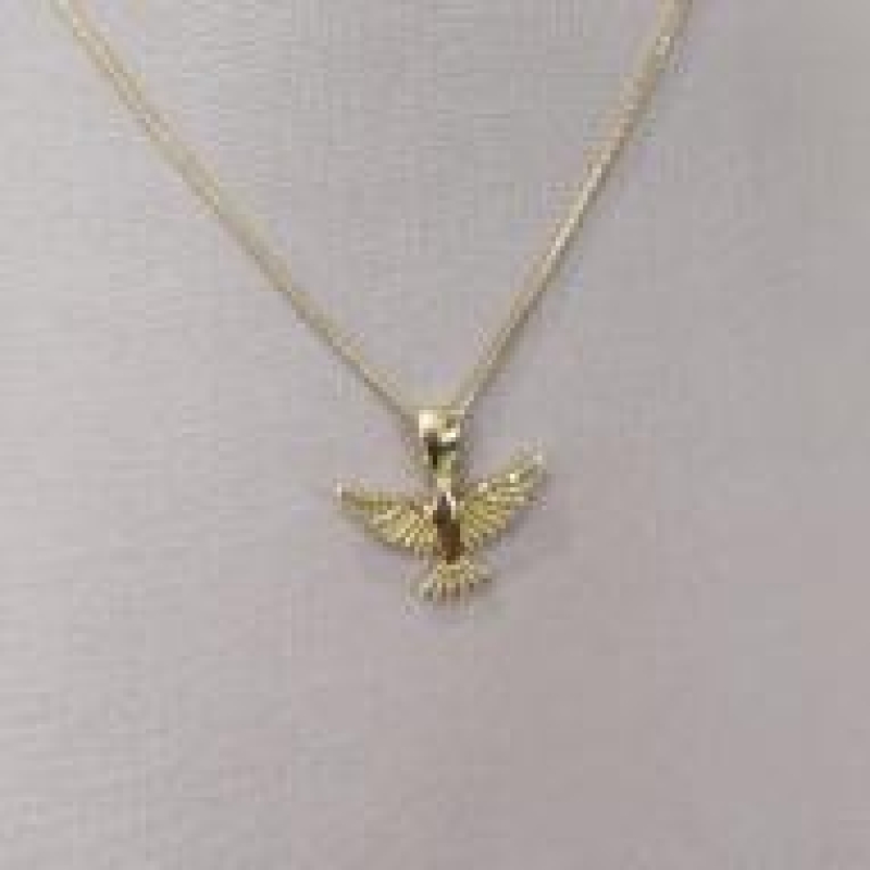 COLAR VENEZIANA PINGENTE ESPIRITO SANTO