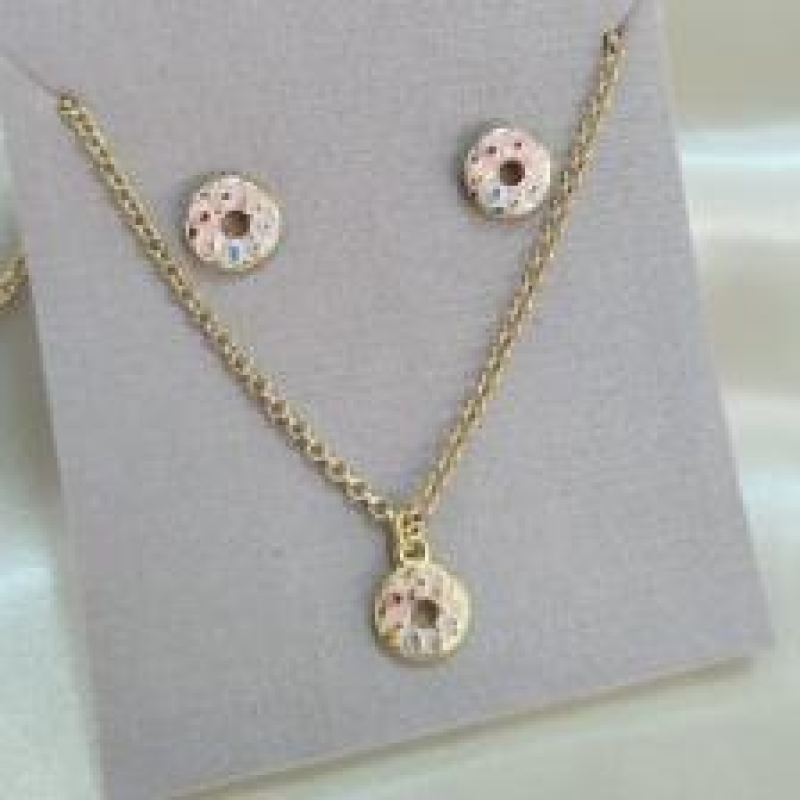 CONJUNTO INFANTIL RESINADO ROSQUINHA