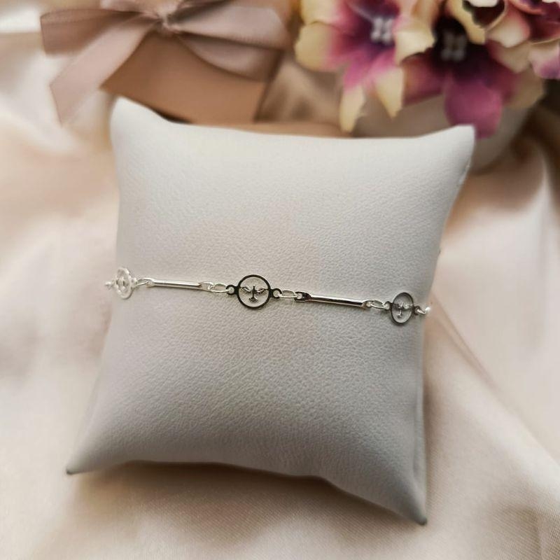 PULSEIRA COM PLACAS VAZADAS ESPIRITO SANTO