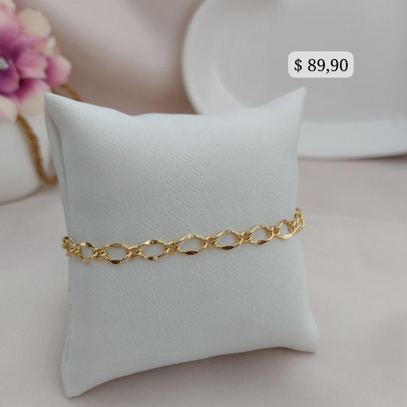 PULSEIRA EM ELOS TORCIDO LISOS