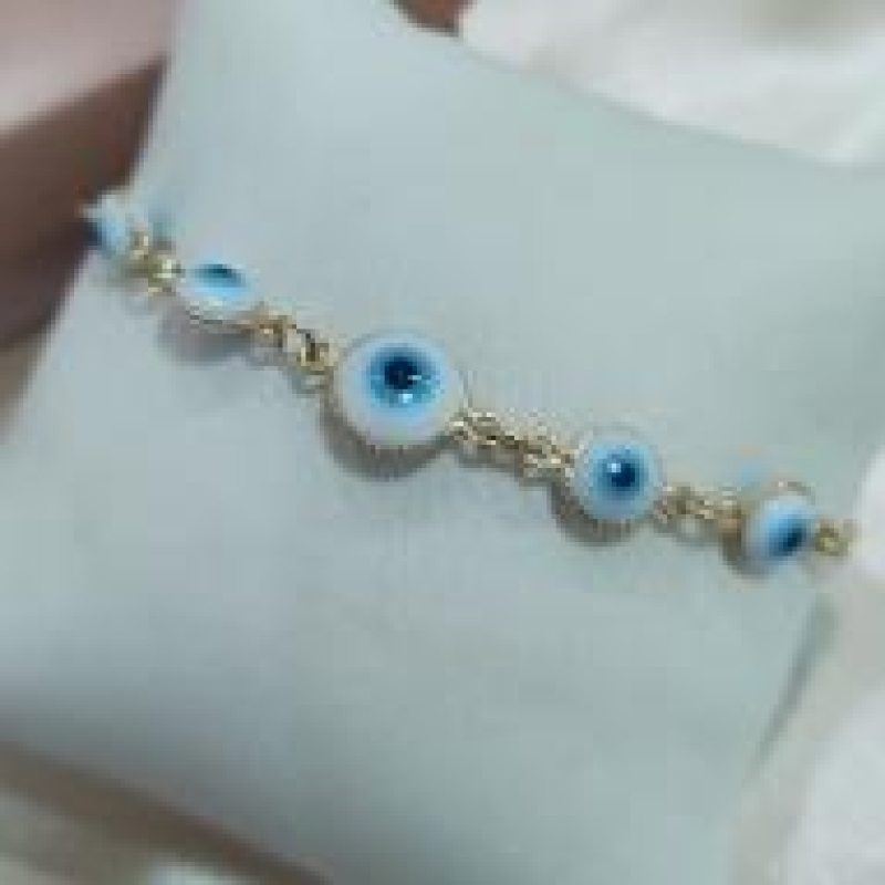 PULSEIRA REGULAVEL OLHO GREGO CLARO