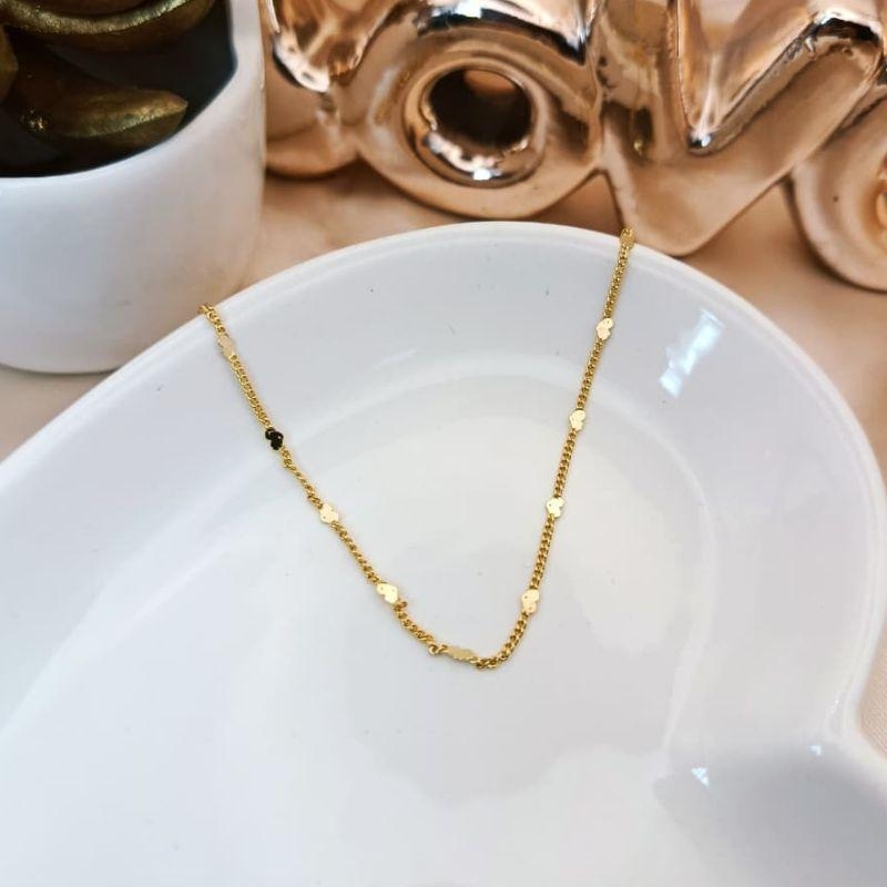 CHOCKER COM MINI CORAÇOES LISOS