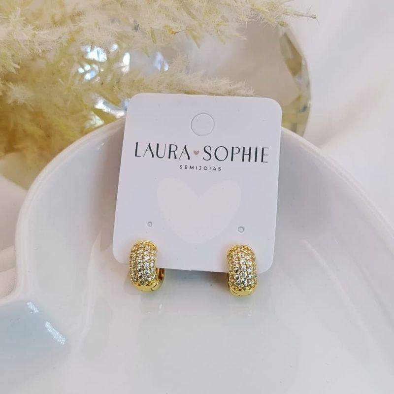 ARGOLA COM SEIS FILEIRAS CRAVEJADA EM MICRO ZIRCONIA