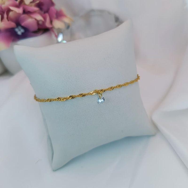 PULSEIRA COM PONTO DE LUZ