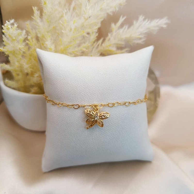 PULSEIRA LIBELOLA CRAVEJADO EM MICRO ZIRCONIA NO MEIO