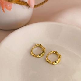 ARGOLA LISA TORCIDA  G ARGOLA LISA TORCIDA  G