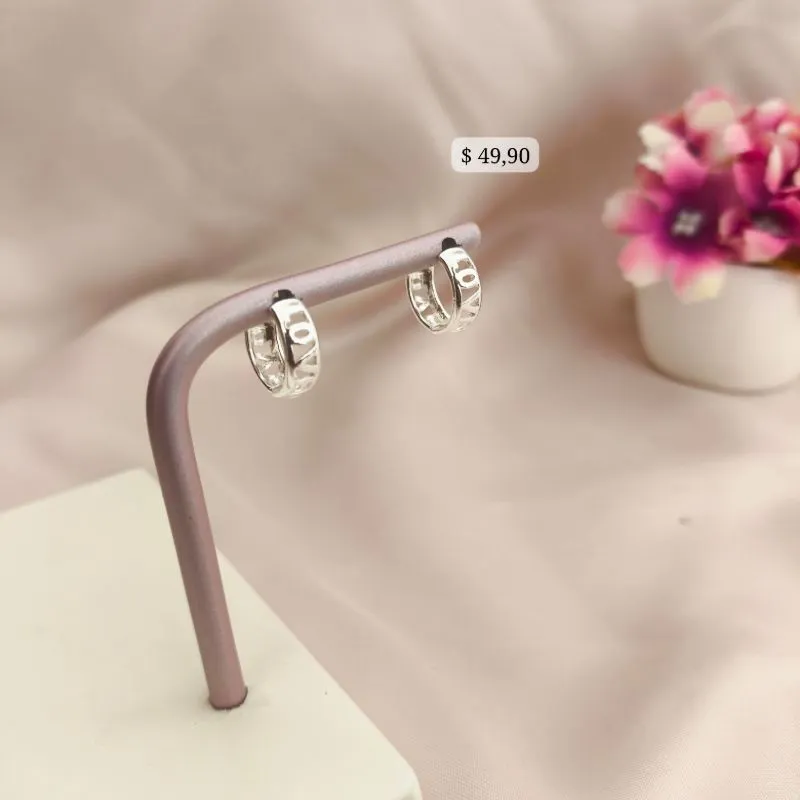 ARGOLA COM NOME LOVE B. PRATA 925 TAM G ARGOLA COM NOME LOVE B. PRATA 925 TAM G