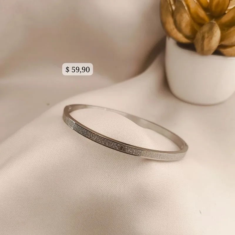 BRACELETE MASCULINO ORAÇÃO PAI NOSSO  EM AÇO BRACELETE MASCULINO ORAÇÃO PAI NOSSO  EM AÇO