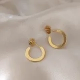 BRINCO ARGOLA CHATADA 15MM BRINCO ARGOLA CHATADA 15MM