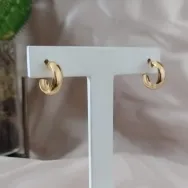 BRINCO ARGOLA ESPESSURA UNIFORME OCA BRINCO ARGOLA ESPESSURA UNIFORME OCA