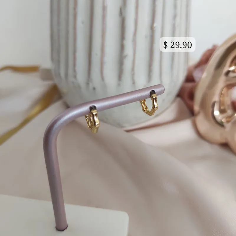 BRINCO ARGOLA ESTILO BAMBO BRINCO ARGOLA ESTILO BAMBO