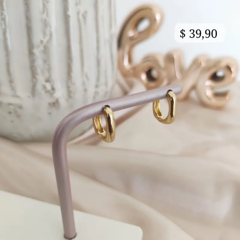 BRINCO ARGOLA QUADRADA LISA G BRINCO ARGOLA QUADRADA LISA G