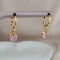 BRINCO ARTICULADOR CORAÇÃO ROSA CLARO BRINCO ARTICULADOR CORAÇÃO ROSA CLARO