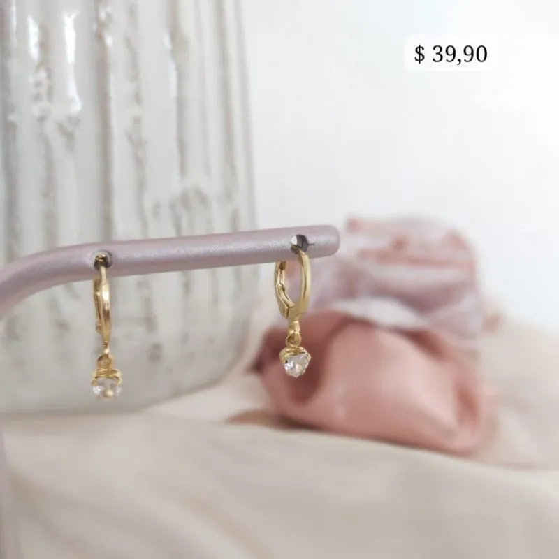 BRINCO ARTICULADOR CORAÇÃO ZIRCONIA M BRINCO ARTICULADOR CORAÇÃO ZIRCONIA M