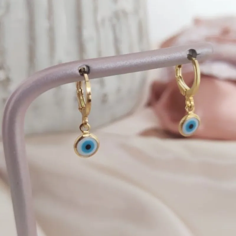 BRINCO ARTICULADOR OLHO GREGO AZUL CLARO BRINCO ARTICULADOR OLHO GREGO AZUL CLARO