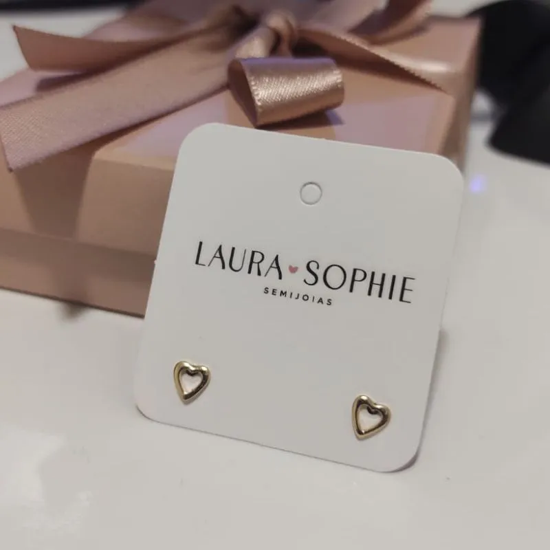 BRINCO DE CORAÇÃO VAZADO 5MM
