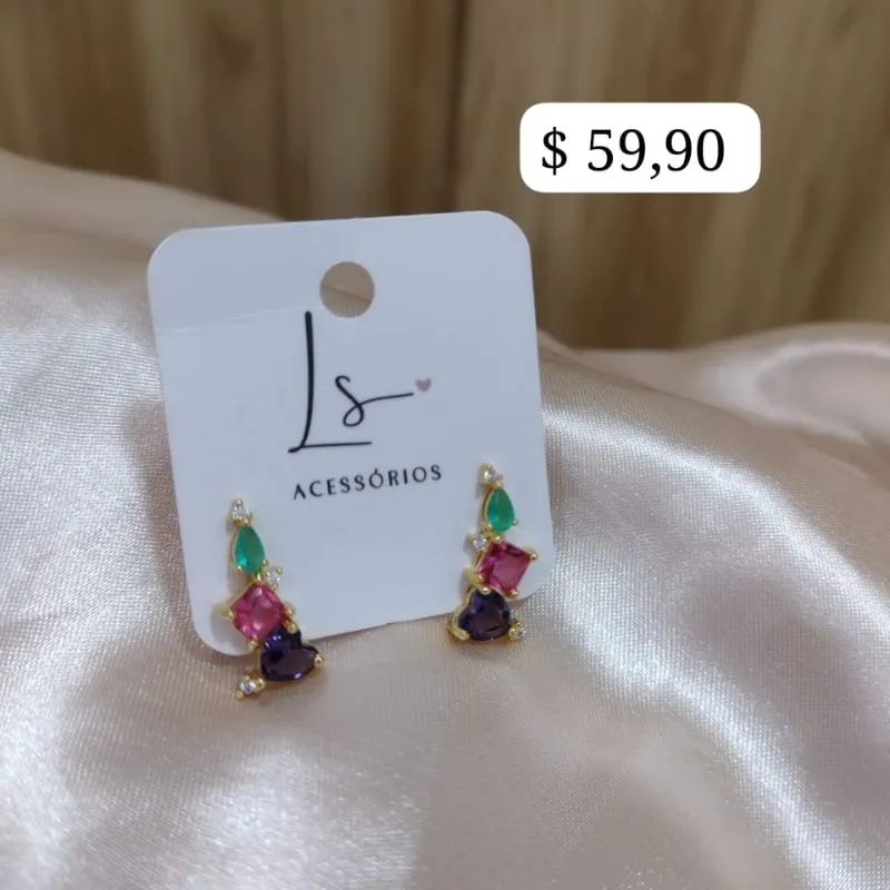 BRINCO EARCUFF 3 CORES BRINCO EARCUFF 3 CORES