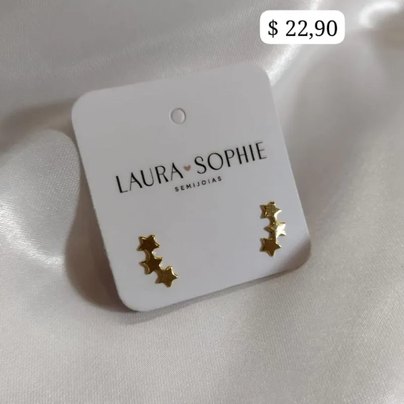 BRINCO EARCUFF 3 ESTRELAS BRINCO EARCUFF 3 ESTRELAS