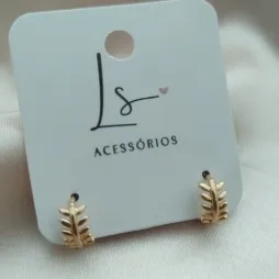 BRINCO ESCAMA LISO BRINCO ESCAMA LISO