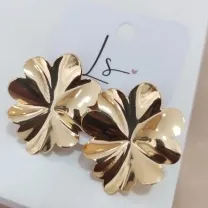 BRINCO FLOR ONDULADA