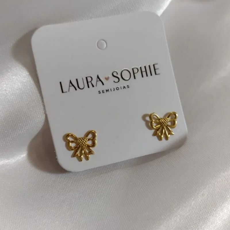 BRINCO LAÇO VAZADO BRINCO LAÇO VAZADO