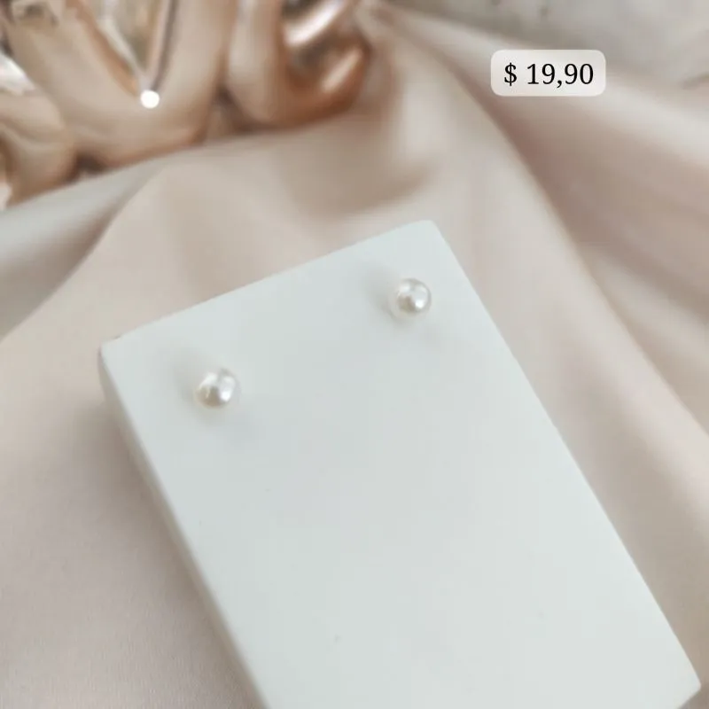 BRINCO PÉROLA 6MM BRINCO PÉROLA 6MM