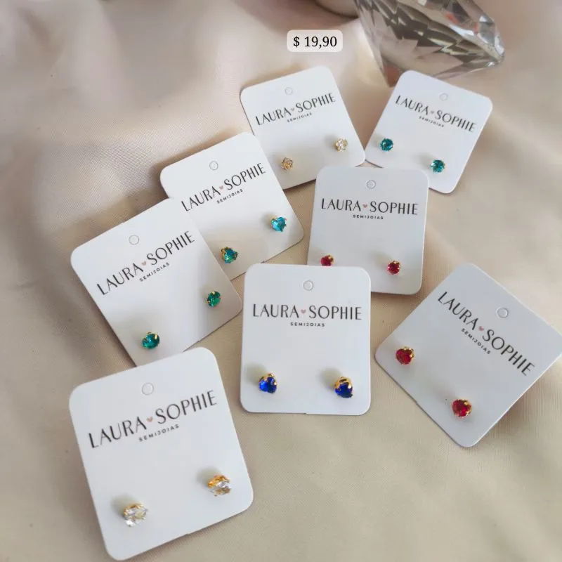 BRINCO PONTO DE LUZ CORES VARIADAS M BRINCO PONTO DE LUZ CORES VARIADAS M