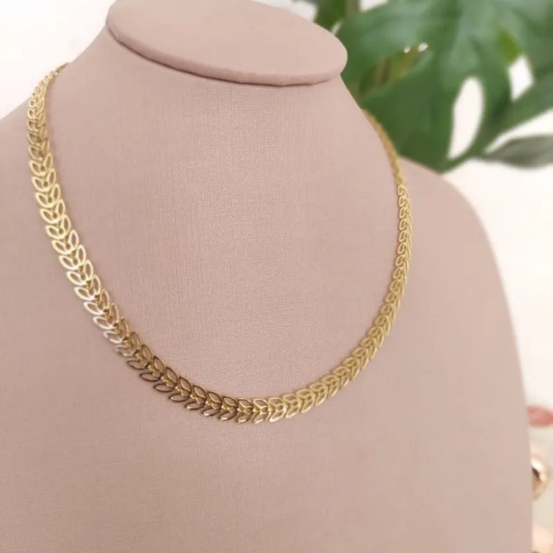 CHOKER FOLHAGEM VAZADAS CHOKER FOLHAGEM VAZADAS