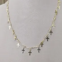COLAR DE CRUZ LISAS COMPLETO COLAR DE CRUZ LISAS COMPLETO