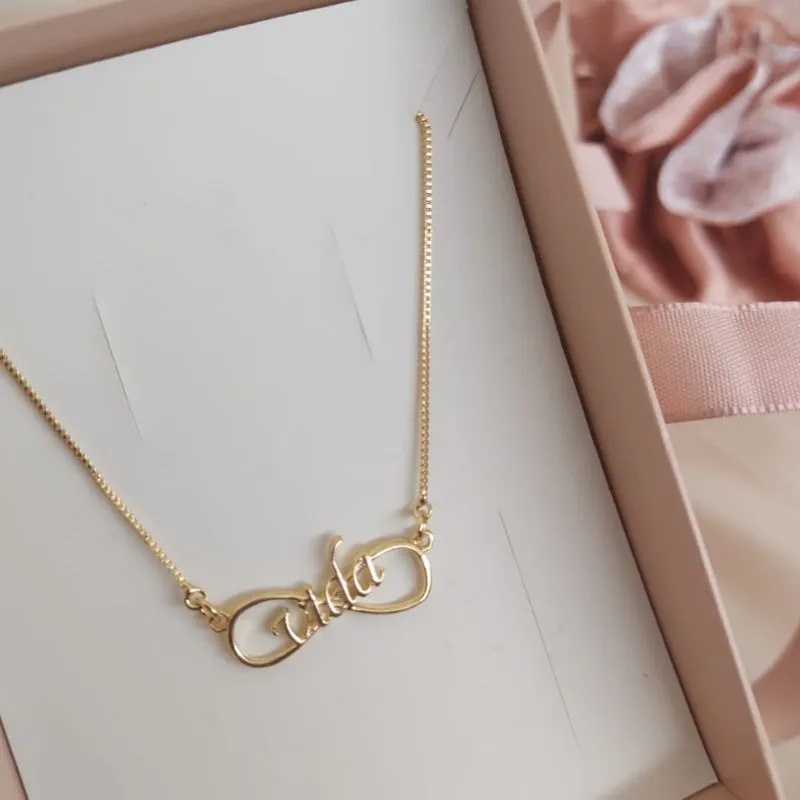 COLAR INFINITO COM NOME VIDA LISO COLAR INFINITO COM NOME VIDA LISO