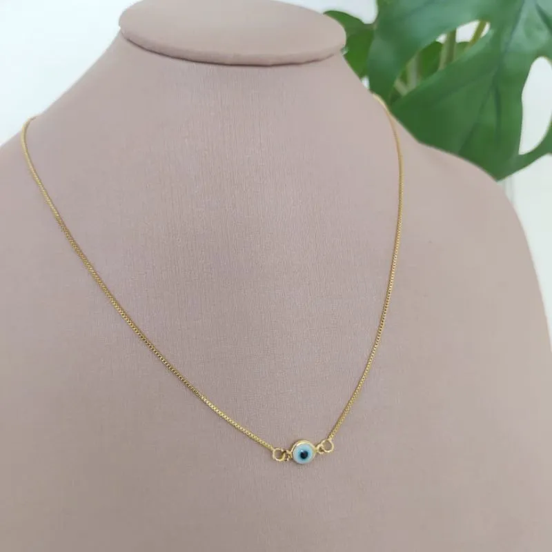 COLAR VENEZIANA COM 1 OLHO GREGO