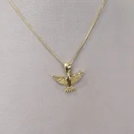 COLAR VENEZIANA PINGENTE ESPIRITO SANTO