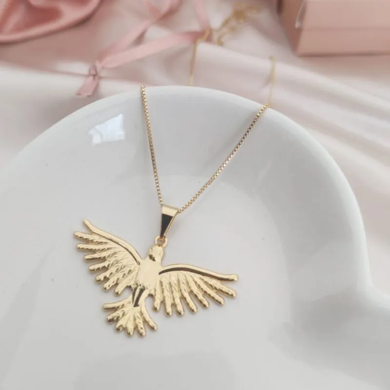 COLAR VENEZIANA PINGENTE ESPIRITO SANTO COLAR VENEZIANA PINGENTE ESPIRITO SANTO