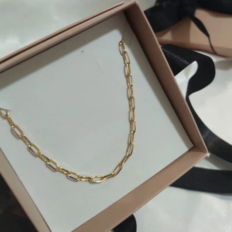 CORRENTE INFANTIL MASCULINA CARTIER FECHO GAVETA