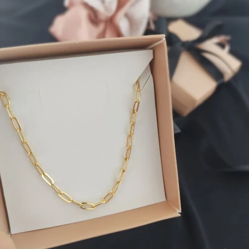 CORRENTE MASCULINA 70CM CARTIER ELO DE 3MM  FECHO BASTÃO COM TRAVA CORRENTE MASCULINA 70CM CARTIER ELO DE 3MM  FECHO BASTÃO COM TRAVA