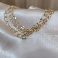 PULSEIRA 3 EM 1 CORAÇÃO ENTRELAÇADOS PULSEIRA 3 EM 1 CORAÇÃO ENTRELAÇADOS