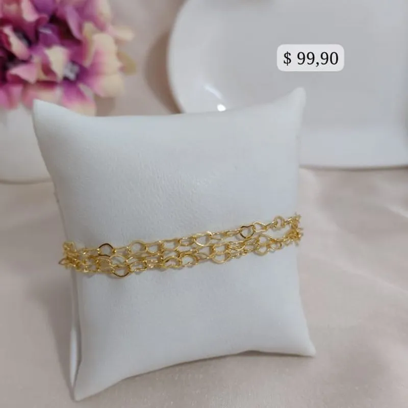 PULSEIRA 3 EM 1 DE CORAÇÕES ENTRELAÇADOS