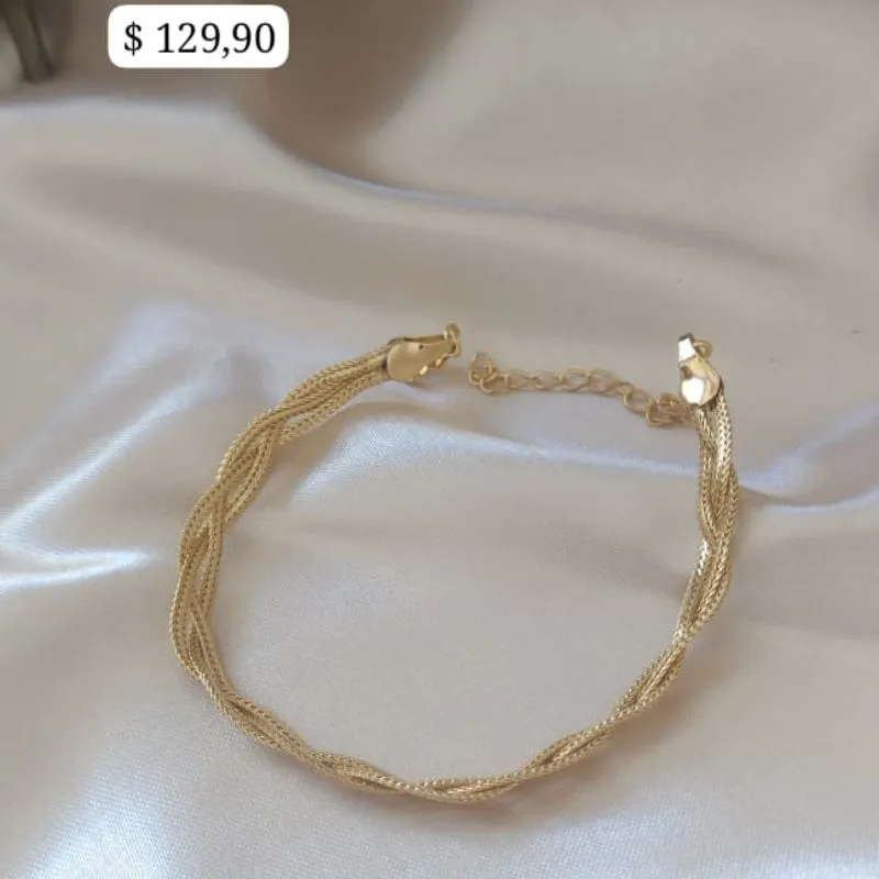 PULSEIRA TRANÇADA PULSEIRA TRANÇADA