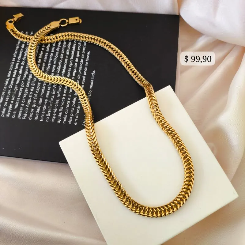 CORRENTE ELO GROUMET DUPLO 60 CM